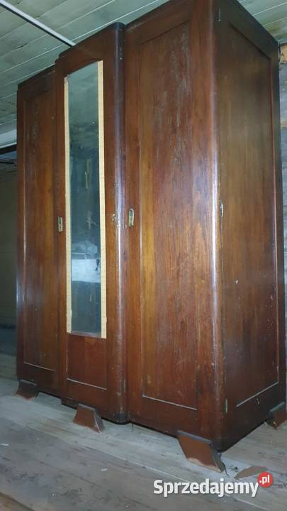 Zabytkowa szafa drewniania vintage loft Białystok sprzedam