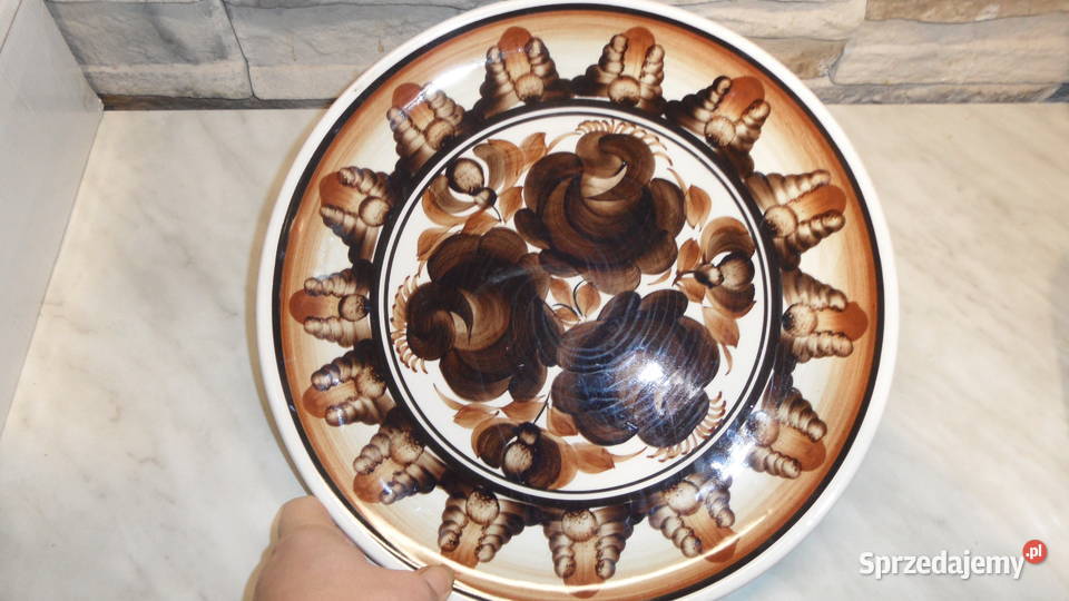 Talerz Koło Fajans Porcelana i szkło wielkopolskie Poznań