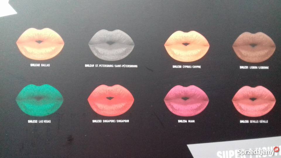 Piękne matowe pomadki NYX 3 Dla kobiet Warszawa