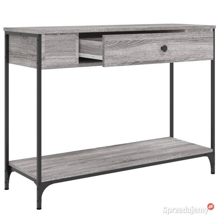 Stolik konsolowy szary dąb sonoma 100x345x75 Stoły Warszawa