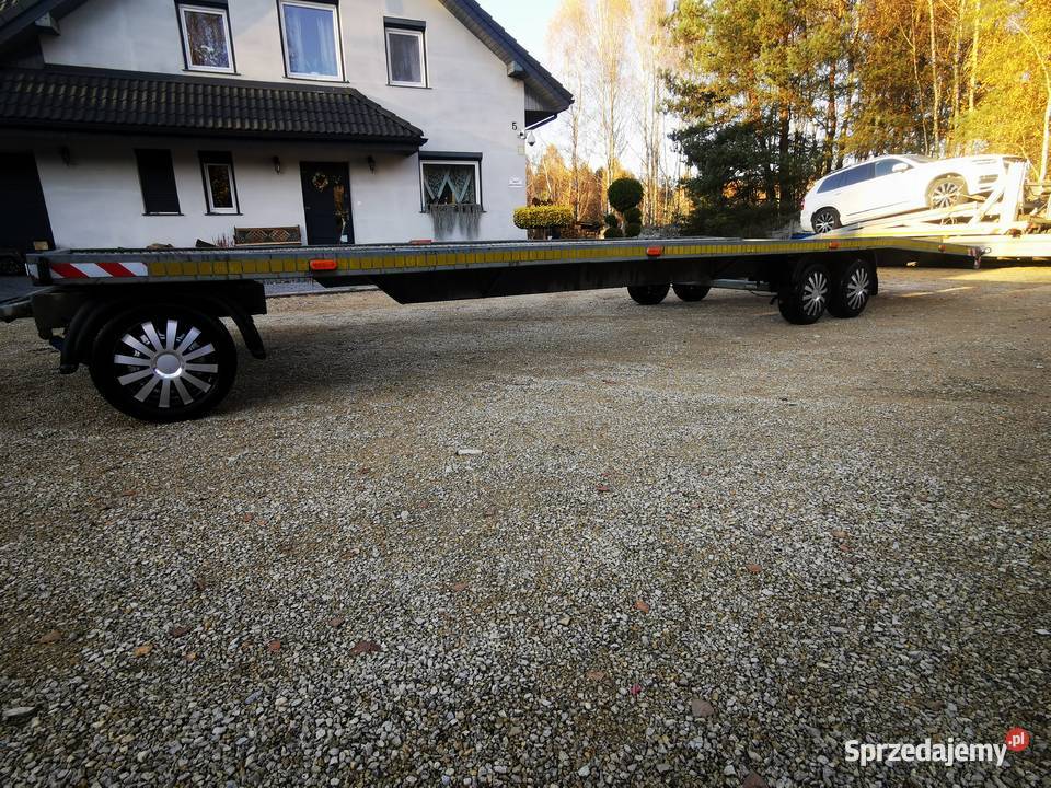 Laweta WIDPOL obrotnica na dwa auta śląskie