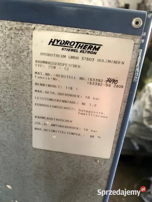 Bojler gazowy HydroTherm Stiebel Częstochowa