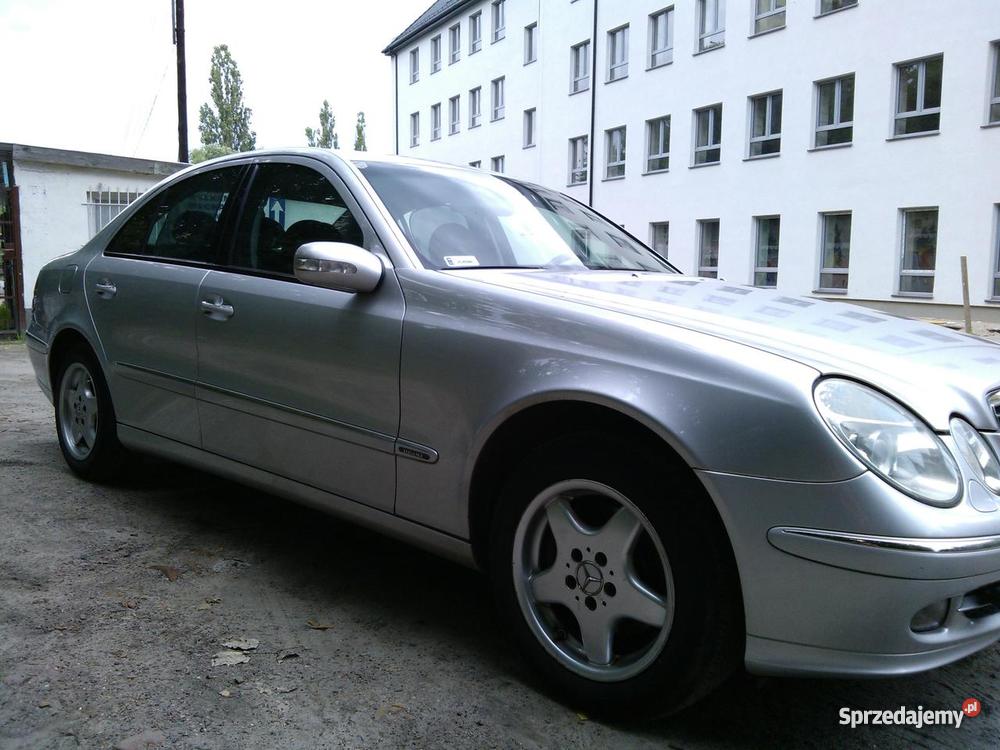 Mercedes E Klasa 2002 W211 22 CDI nawigacja Szczecin