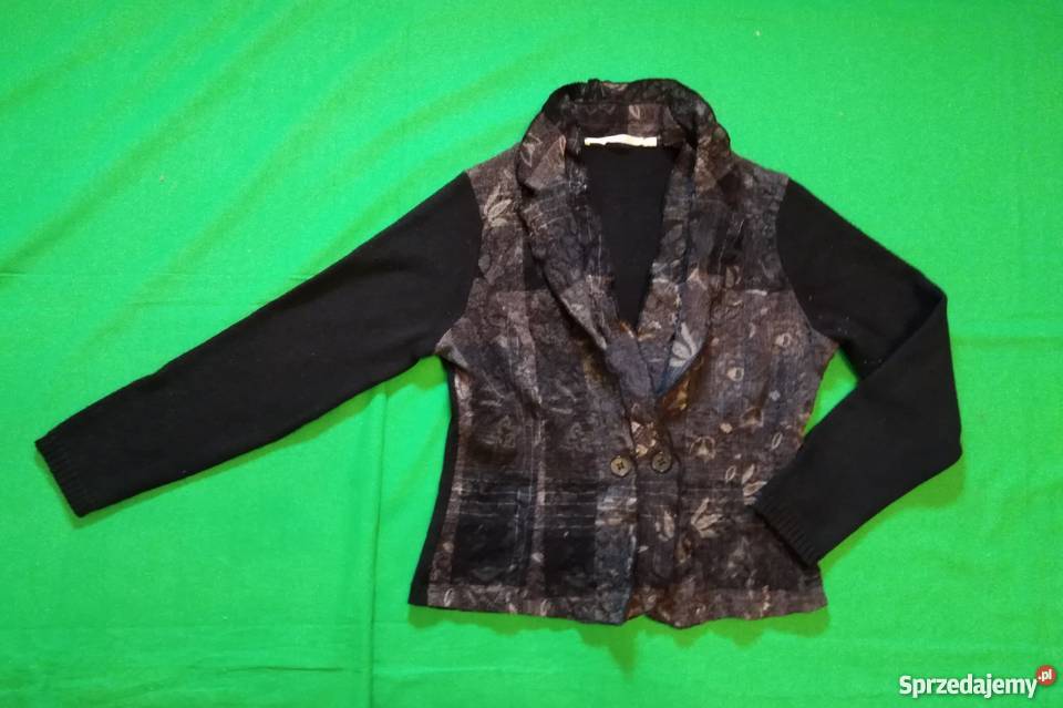 Hipsterski wełniany żakiet okazja Warszawa