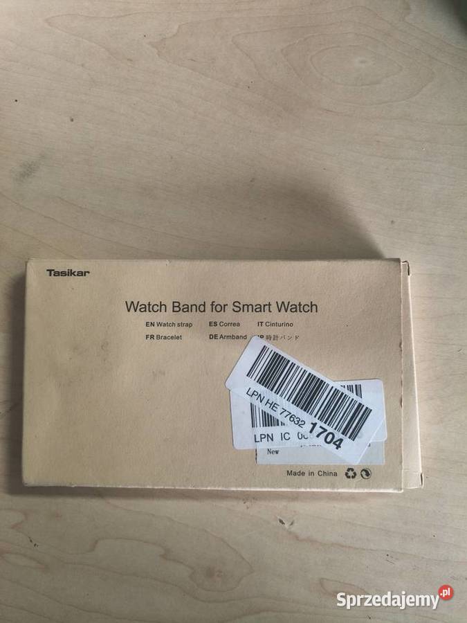 Pasek do Smartwatcha Tasikar SkórzanoSilikonowy Przysucha