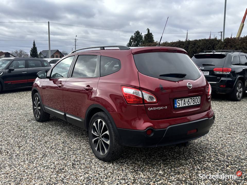 Nissan Qashqai2 napęd 4x4 Qashqai+2 Paniówki