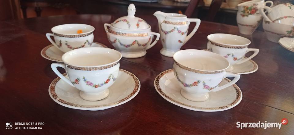 FiliżankaVolkstedt Rudolstadt Beyer Bock Porcelana i szkło Gdańsk