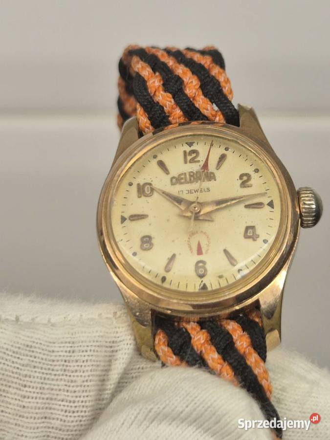 Damski zegarek vintage Delbana Chorzów