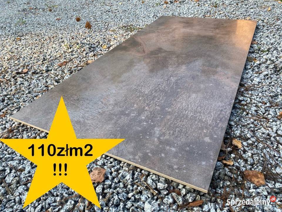 Płytki Gresowe IRON DARK BROWN 60x120 Lappato mazowieckie Warszawa