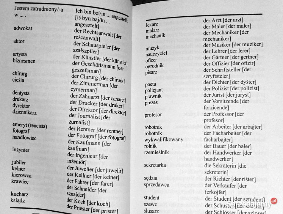 Rozmówki polskoniemieckie Marta Korzeniowska Chełm sprzedam