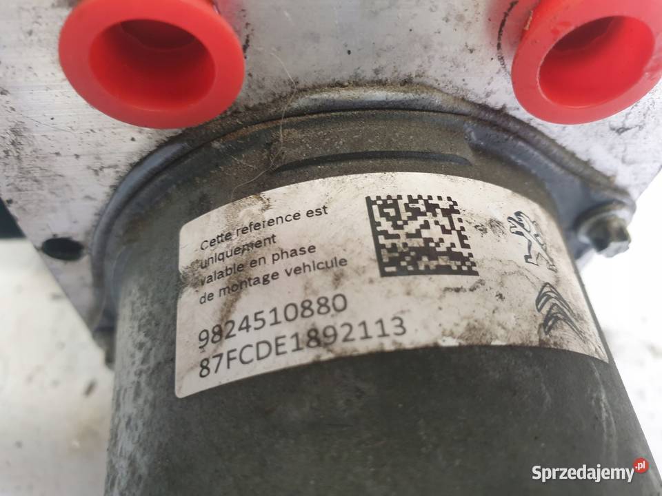 Citroen Jumpy III POMPA ABS hamulcowa 9824510880 osobowe