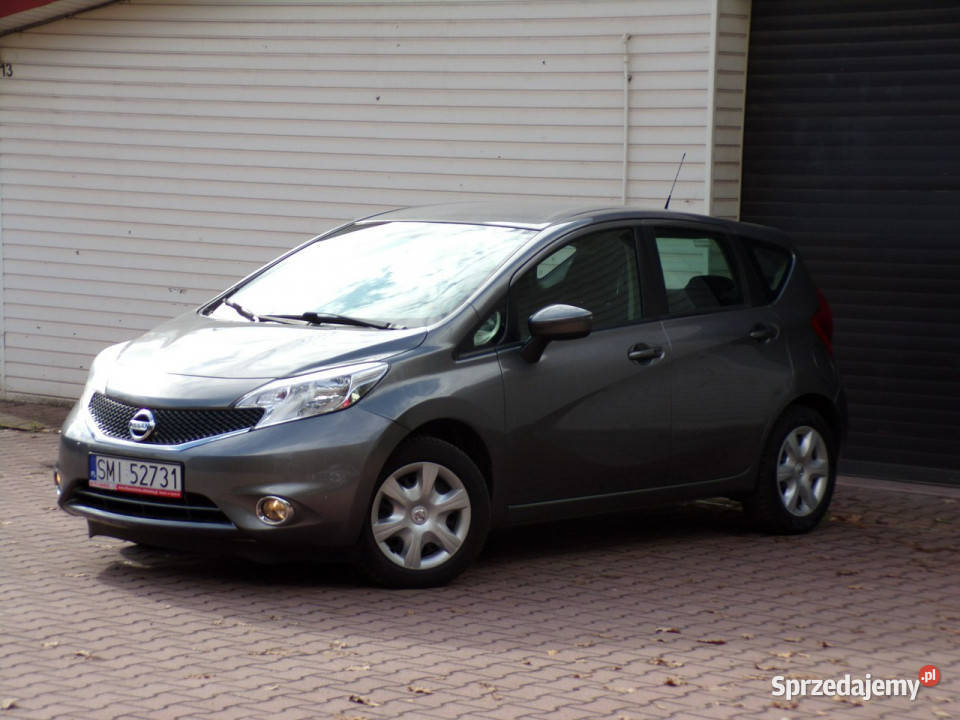 Nissan Note Klimatyzacja Gwarancja 12 80 2014 II VAT marża Mikołów
