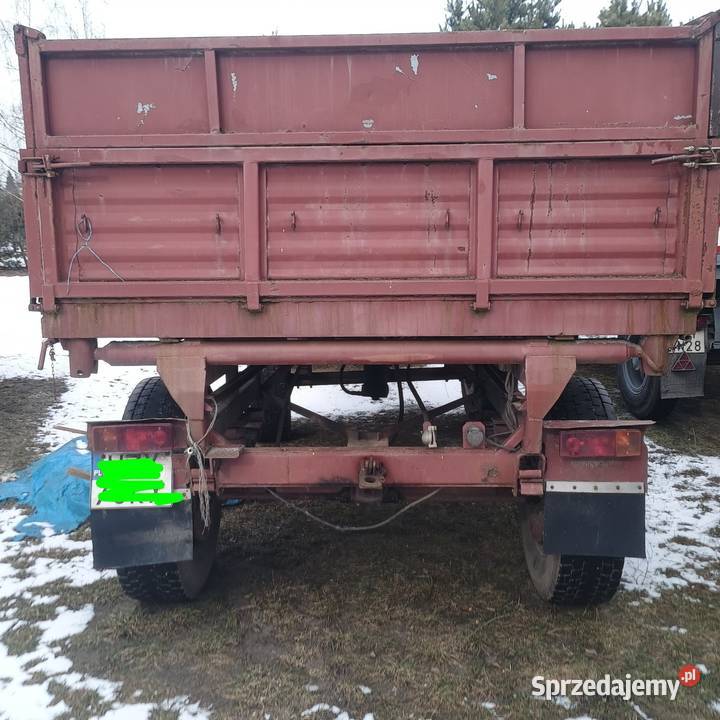 Sprzedam dwie przyczepy rolnicze Autosan d55 Żyrardów