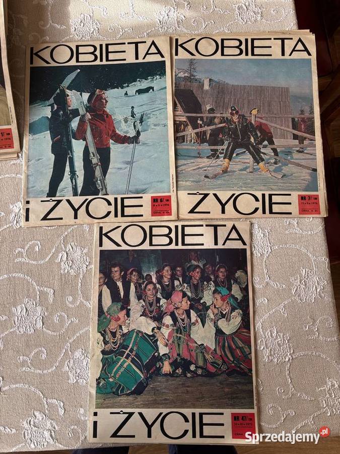 stare gazety z czasow PRLKobieta i Życie numery Kosianka-Trojanówka