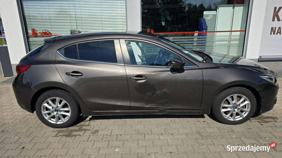 Mazda 3 1 rej 2015 Salon Jeżdżąca Uszkodzony bok tempomat Karczew