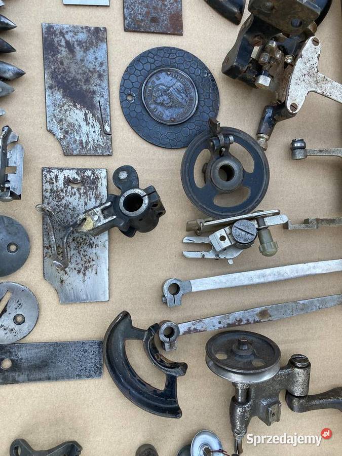 Domowe zabytkowe maszyny do szycia części kujawsko-pomorskie