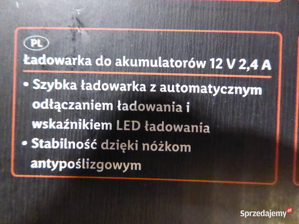 Nieużywana ładowarka 12V24A PARKSIDE PLGK 12 A3