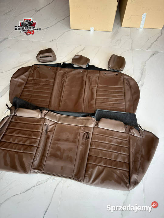 POKROWCE Oryginalne Zestaw Skóra na Fotele Pasłęk