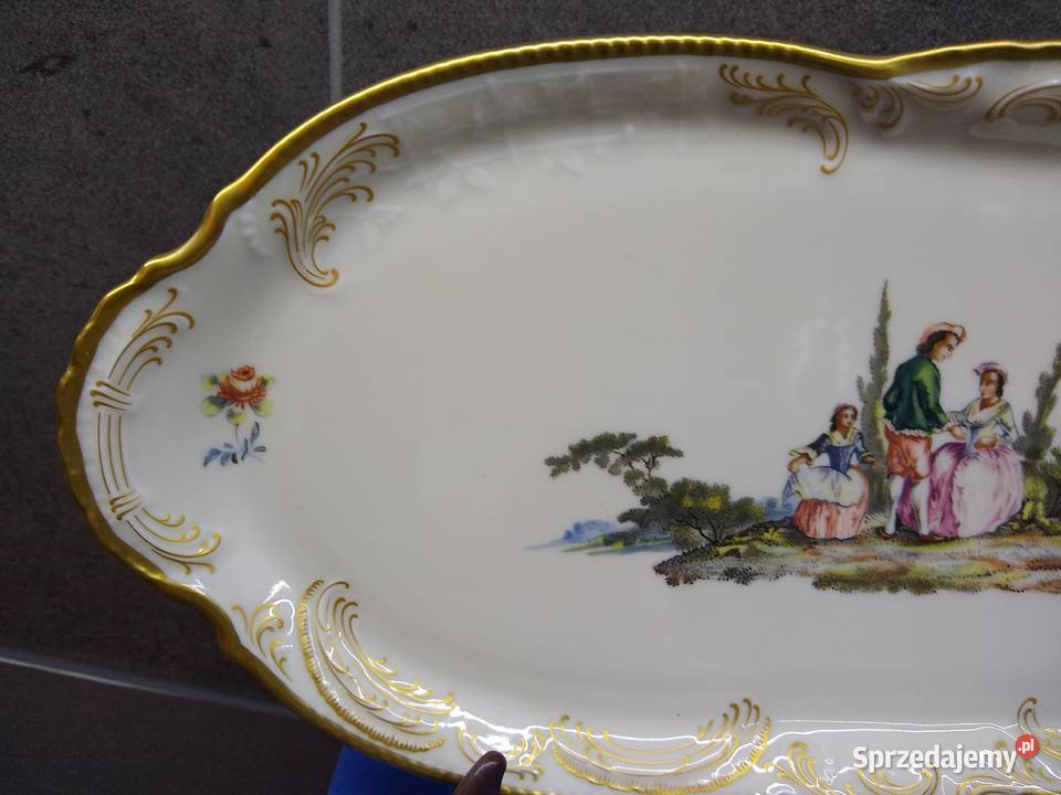 Półmisek królewski Rosenthal Hoeroldt Arkadien Kalisz