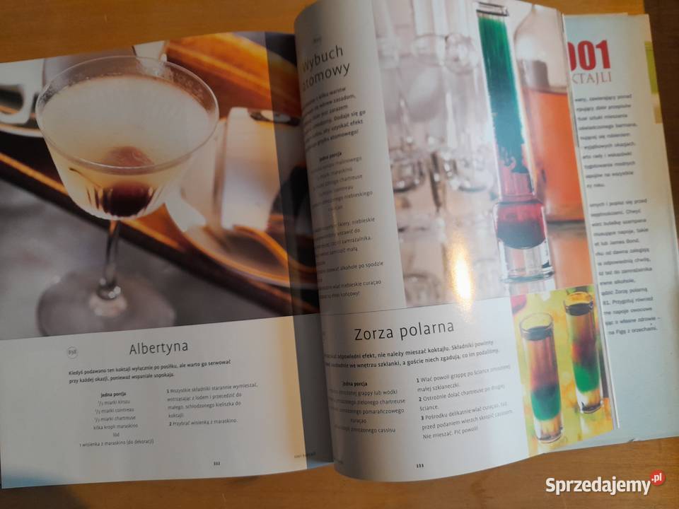 Książka 1001 koktajli wydanie 2013 używana Dąbrowa Górnicza