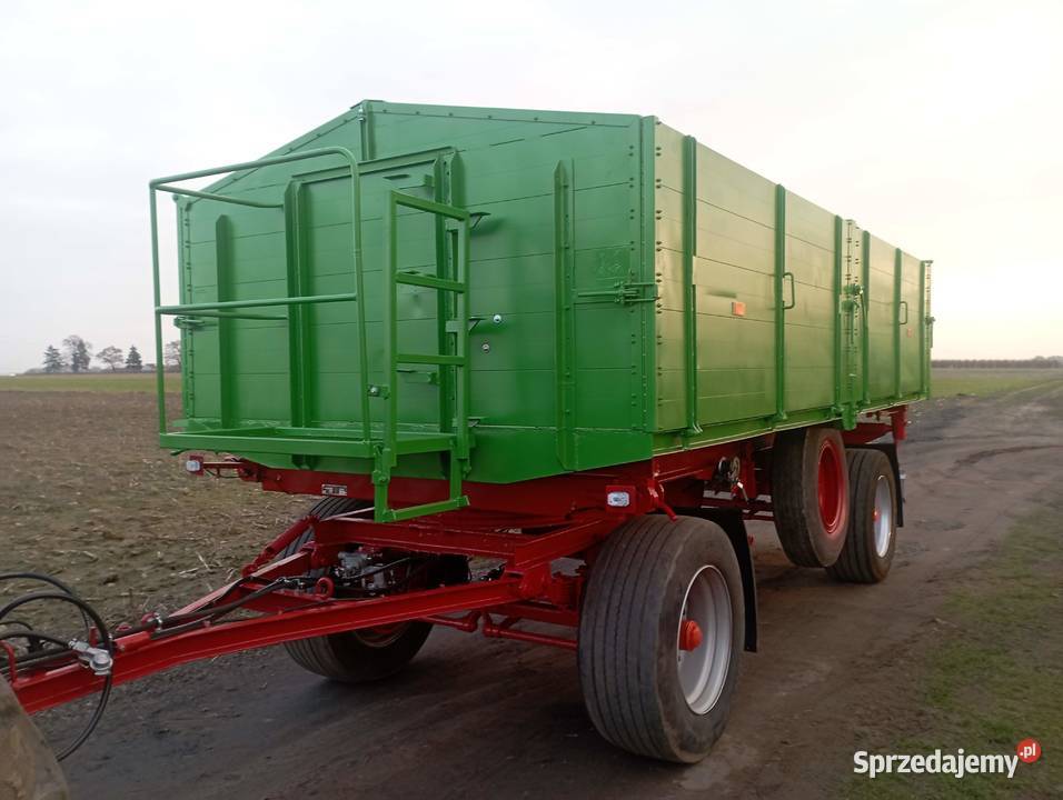 Przyczepa niemiecka 8 ton ładowności trójstronny Słuszków sprzedam