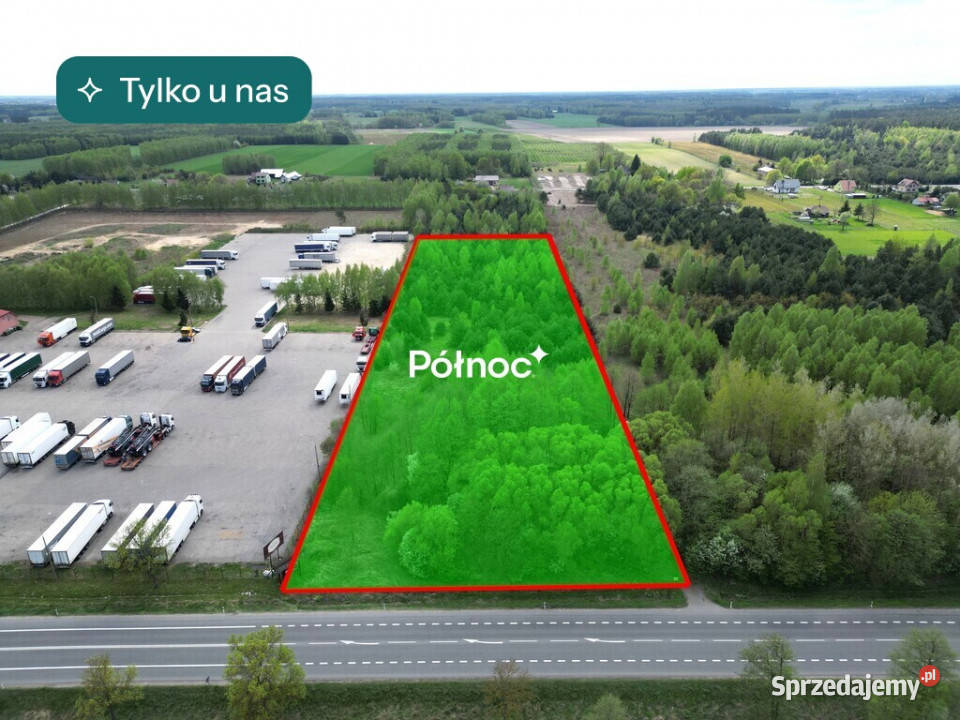 Działka przemysłowa Horbów Kolonia 17276 ha inwestycyjna