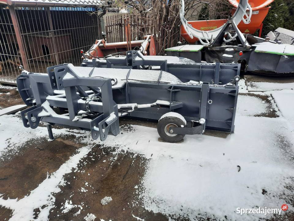 Pług do śniegu ziemi równiarka 3m33m35m DARMEX podlaskie Barszcze