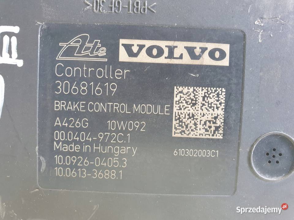 Volvo V70 III S80 II POMPA ABS Sterownik