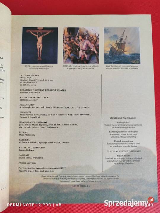 Co gdzie kiedy Zdarzenia które zmieniły świat ISBN 8390542986 Katowice sprzedam