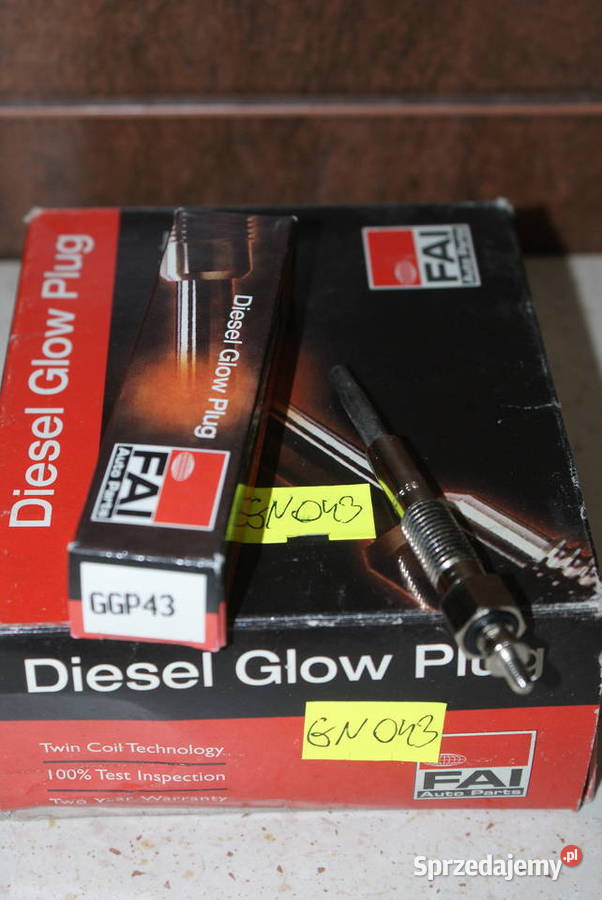 GGP43 GN043 Świeca żarowa ALFA ROMEO 164 33 75 Białobrzegi sprzedam