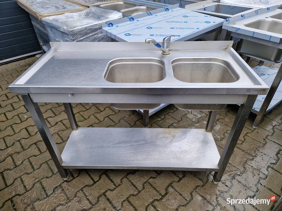 Zlew Gastronomiczny Z Półką 2 Komory Prawej wielkopolskie Ostrów Wielkopolski