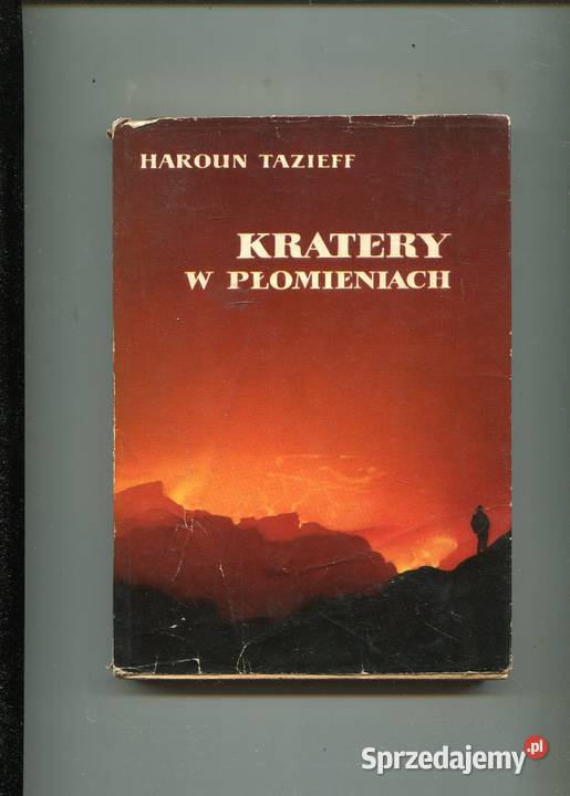 Kratery w płomieniach Haroun Tazieff miękka z obwolutą Szczecin