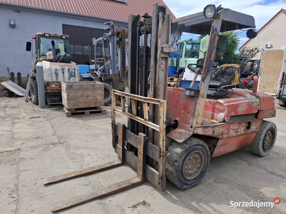 Wózek widłowy Linde H40D silnik 4 deutz diesel Targoszyn sprzedam