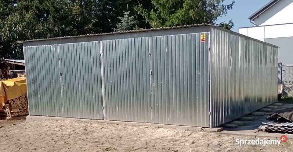 GARAŻ BLASZANY 6x5 PRODUCENT OGÓLNOPOLSKI mazowieckie Przasnysz