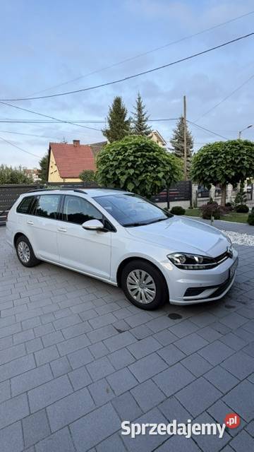 GOLF VII 16 TDI 2017 kombi krajowy bezwypadkowy nieuszkodzony Gliwice