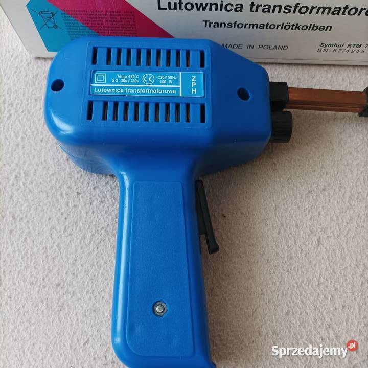 Polska lutownica transformatorowa Lutola 6B 100 dolnośląskie Stronie Śląskie