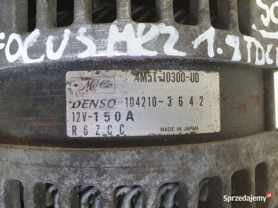 ALTERNATOR Ford Focus MK2 18 TDCI denso Chełm