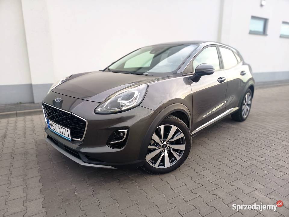 Ford Puma Hybryda mHEV Titanium X Automat Salon ASR (kontrola trakcji) mazowieckie