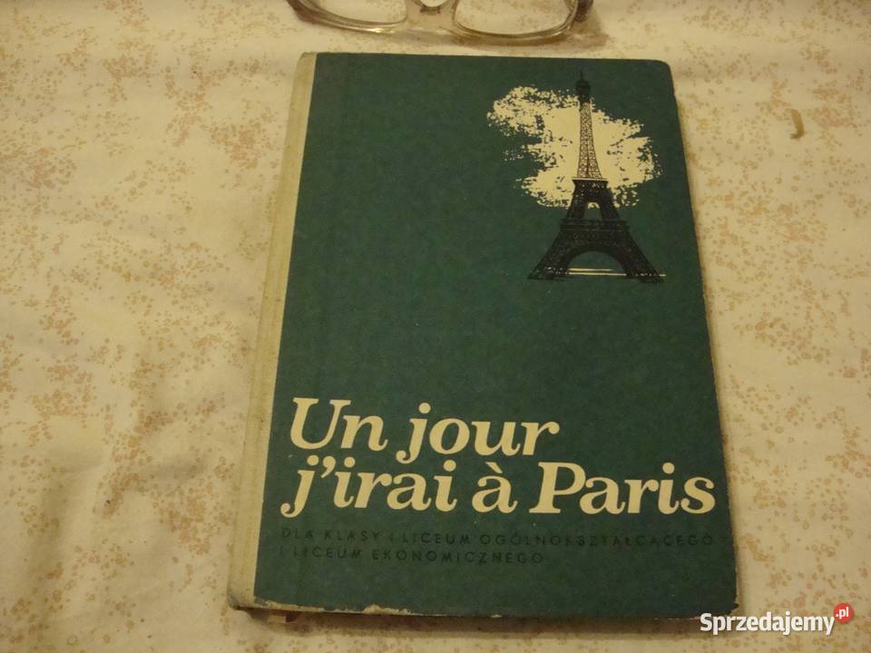 słownik; francuski; ZARACH Alfons; UnJour, Jirai a Paris; sł