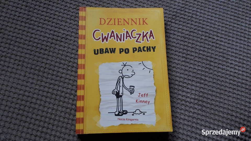 Dziennik cwaniaczka Ubaw pachy Jeff Kinney ISBN 9788310120694