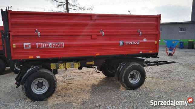 Przyczepa Metal Fach 8T T7102 PROMOCJA ROLKOM Namysłów