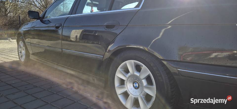 BMW E39 wersja USA Bogate wyposażenie światła przeciwmgielne Motoryzacja Myszków sprzedam