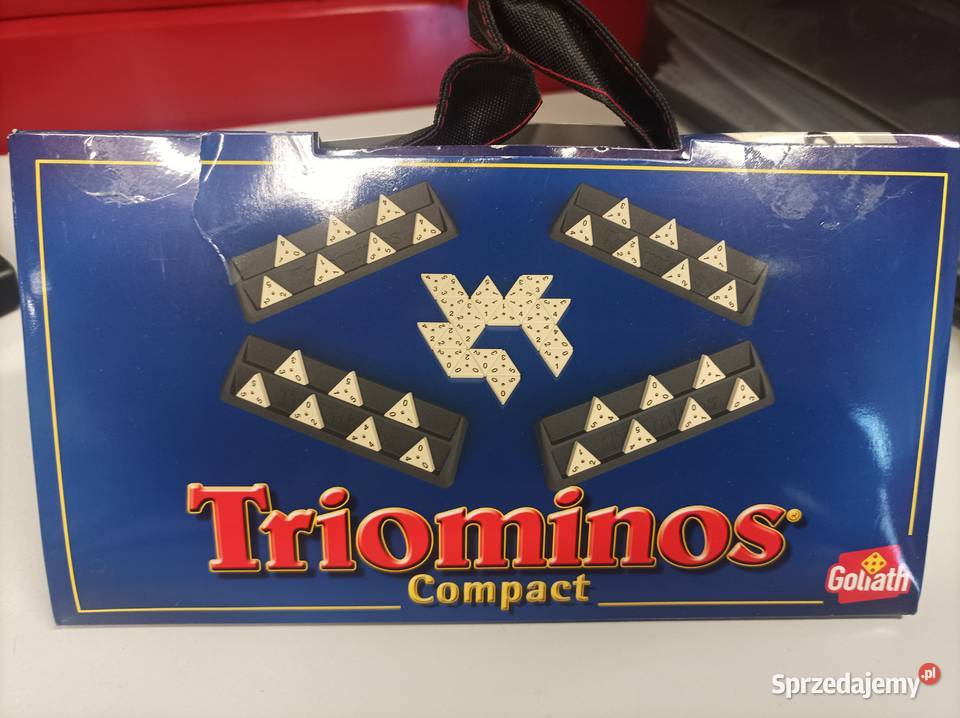 Triominos Compact Kultowa Gra Logiczna Wersja Toruń sprzedam