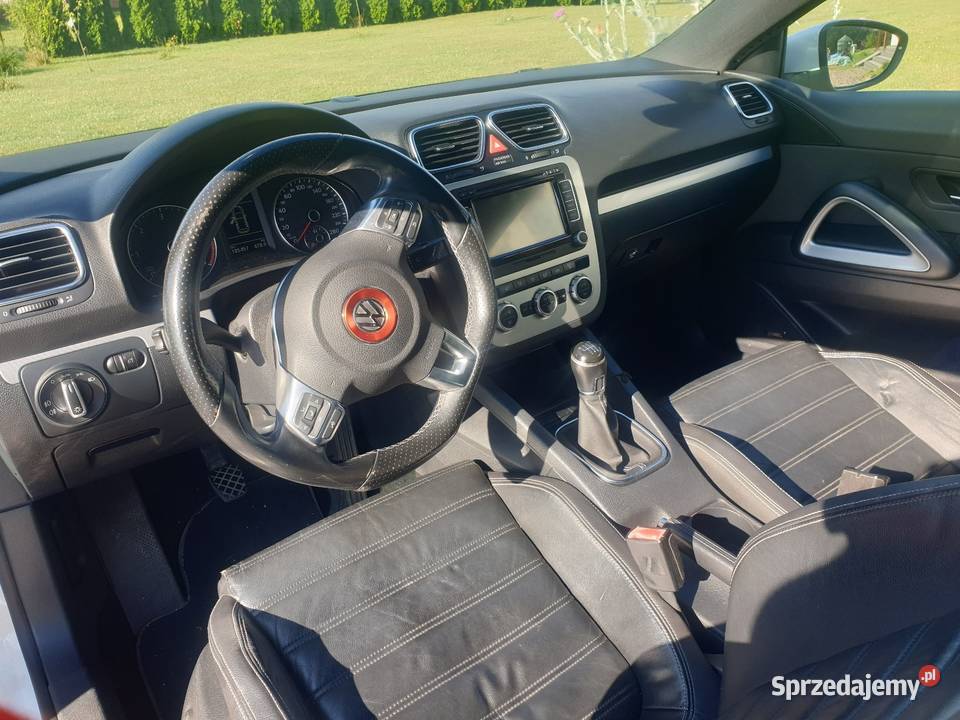 Scirocco 20d 2014r podgrzewane fotele Samochody osobowe Rączna