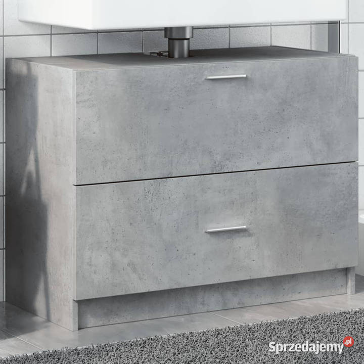 Szafka pod umywalkę szarość betonu 78x37x59 Warszawa