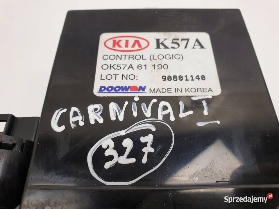 Kia Carnival I PANEL STEROWANIA NAWIEWEM Rudka