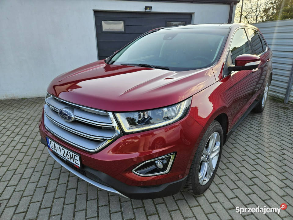 Ford EDGE 20 180 TITANIUM manual BEZWYPADEK czujnik zmierzchu Gdynia