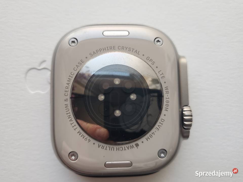NOWY Apple Watch Ultra 49mm Titanium pasek
