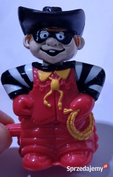 Vintage 1995 szeryf hamburglar kowboj nakręcany Warszawa