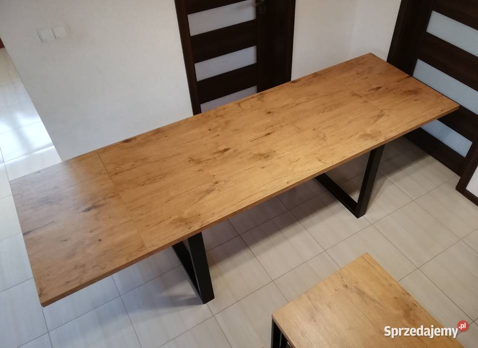 Stół dąb lancelot dąb artisan dąb craft złoty Stoły Kalisz